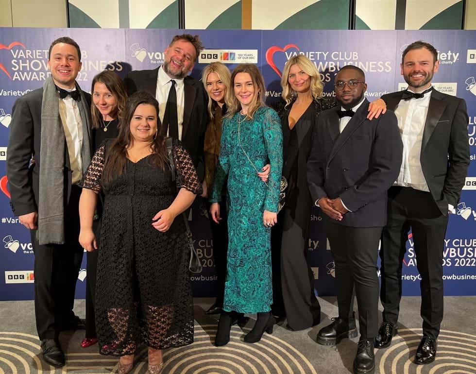 Dragonfly attends Variety Club Showbusiness Awards 2022